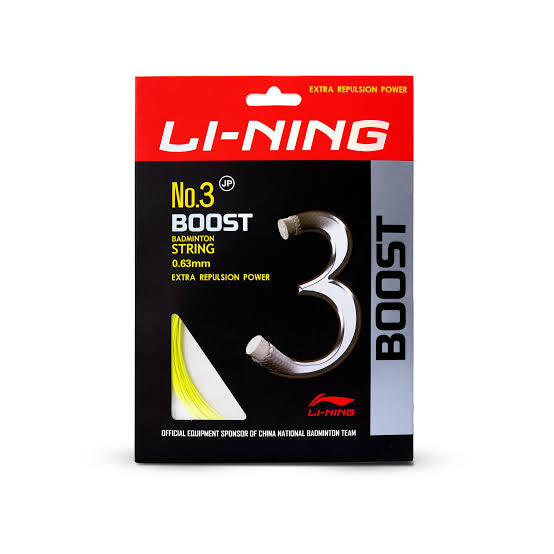 Li-Ning String No.3 Boost Yellow Single Pack 10M