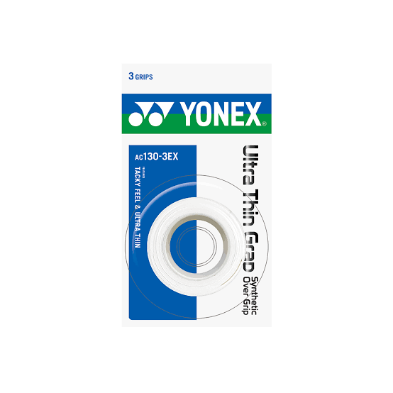 Yonex 超薄握把 AC130-3EX 3 件装