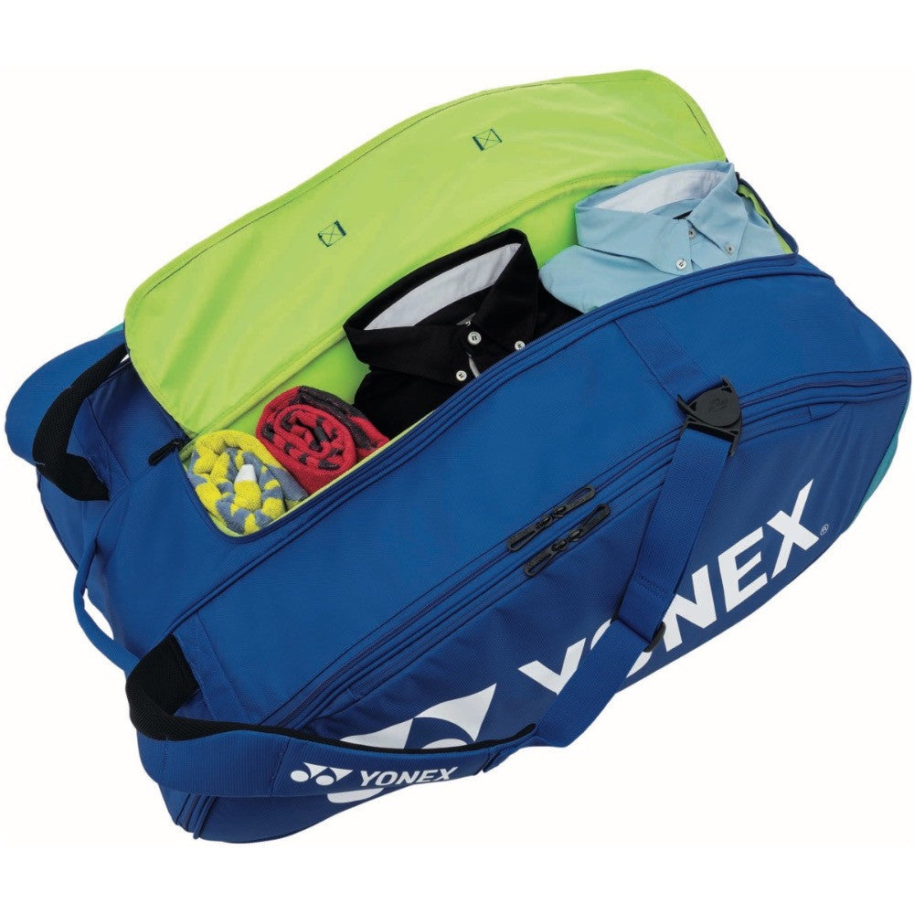Yonex 2024 Pro 球拍包 (12 件) BA924212 钴蓝色