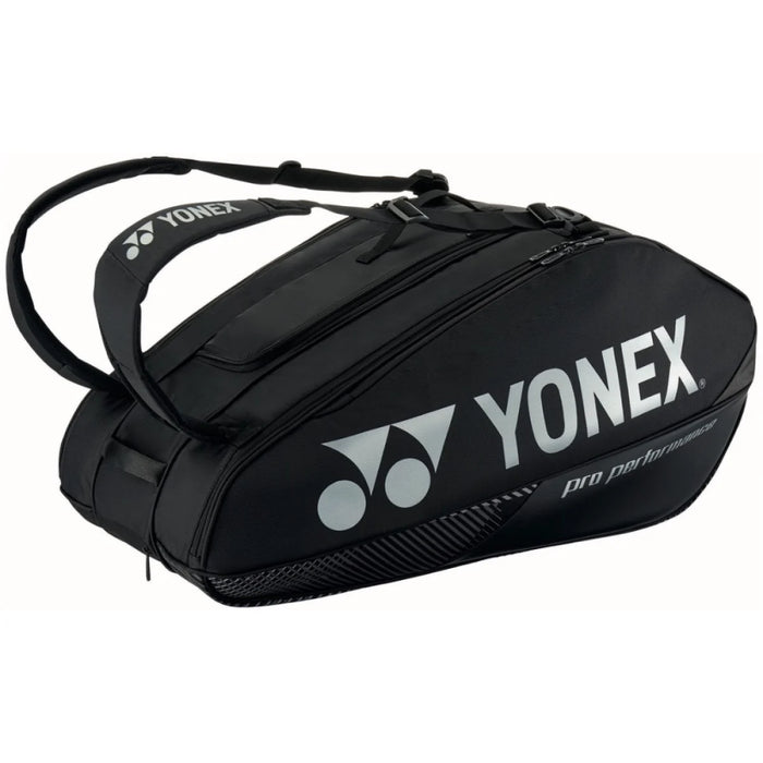 (CLEARANCE) Yonex 2024 Pro Racquet Badminton & Tennis Bag (9pcs) BA92429 Black