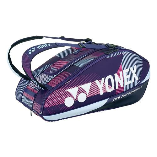 (CLEARANCE) Yonex 2024 Pro Racquet Badminton & Tennis Bag (9pcs) BA92429 Grape