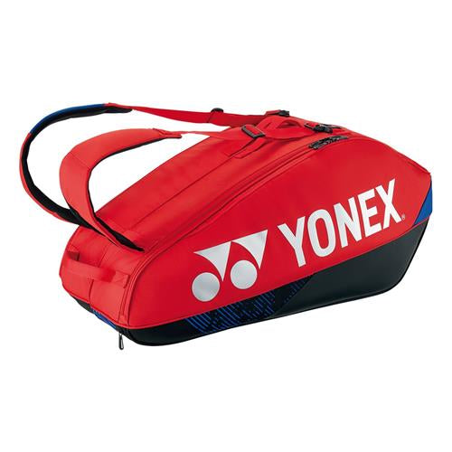 (Clearance) Yonex 2024 Pro Racquet Badminton & Tennis Bag (6pcs) BA92426EX Scarlet Red