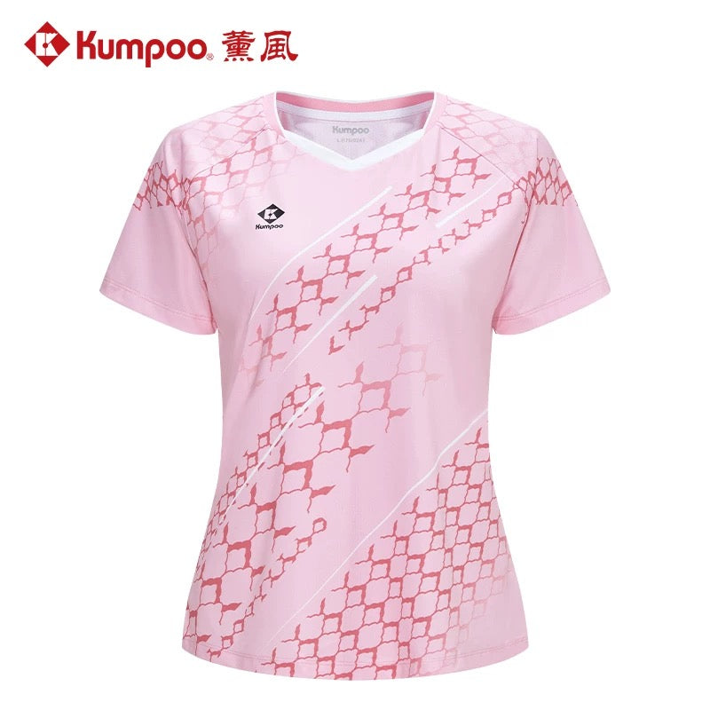 Kumpoo Apparel WOMEN KW-4201 Pink (See Size Chart)