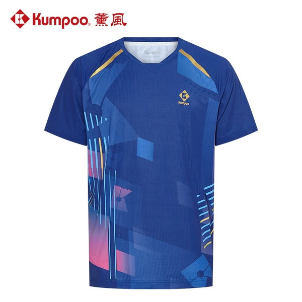 Kumpoo Apparel 男式 KW-4109 蓝色（查看尺码表） 