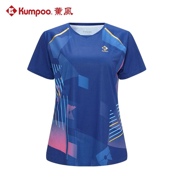 Kumpoo Apparel 女款 KW-4209 蓝色（查看尺码表） 