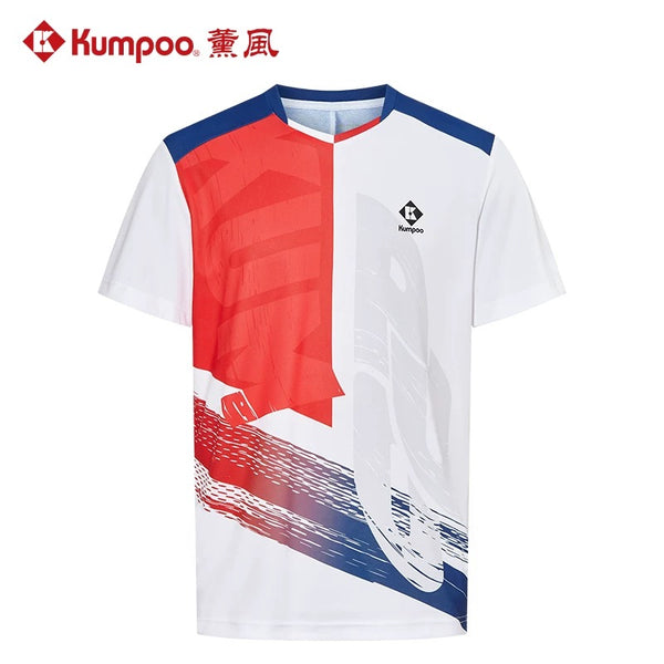 Kumpoo Apparel 男式 KW-4115 白色（查看尺码表） 