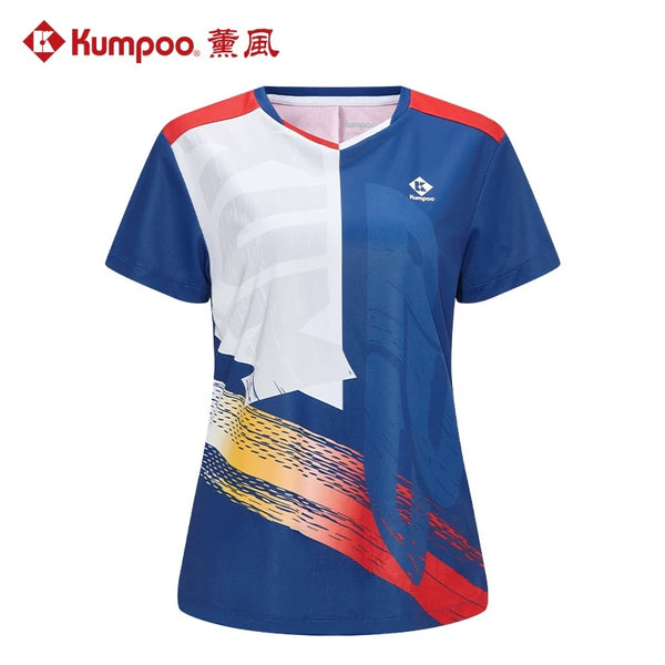 Kumpoo Apparel 女款 KW-4215 蓝色（查看尺码表） 