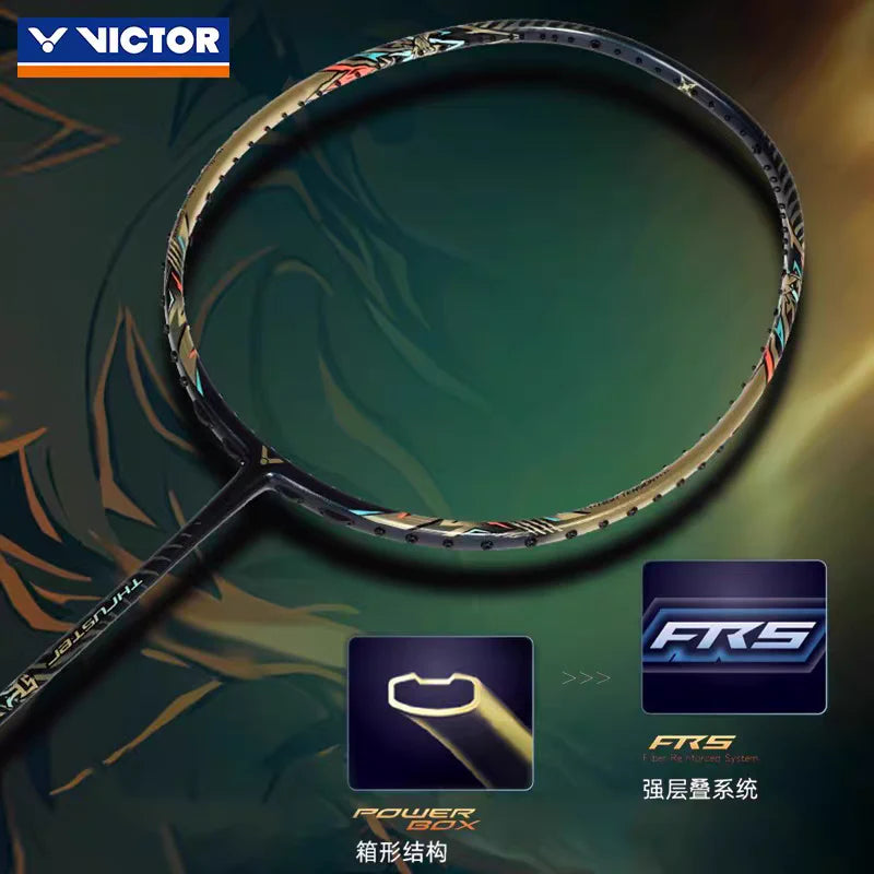 Victor Thruster TK 兕 SI Badminton Racquet 4UG5 Black/Gold