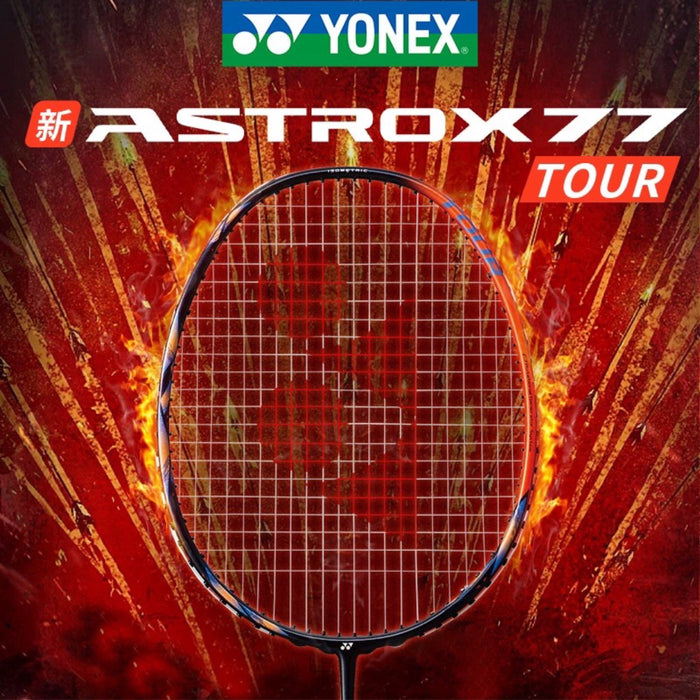Yonex Astrox 77 Tour Badminton Racquet Orange (All Set)