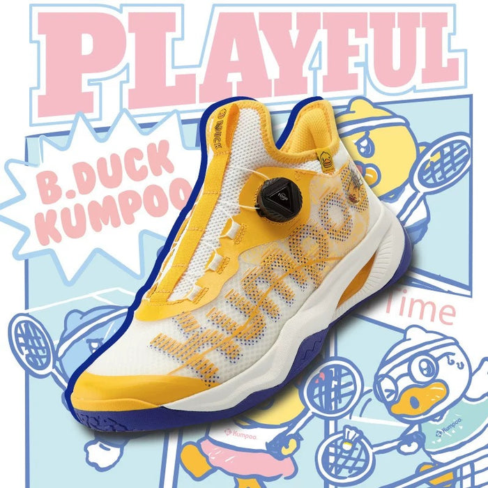 (Clearance) Kumpoo KH-G826S Badminton Shoes B Duck Yellow