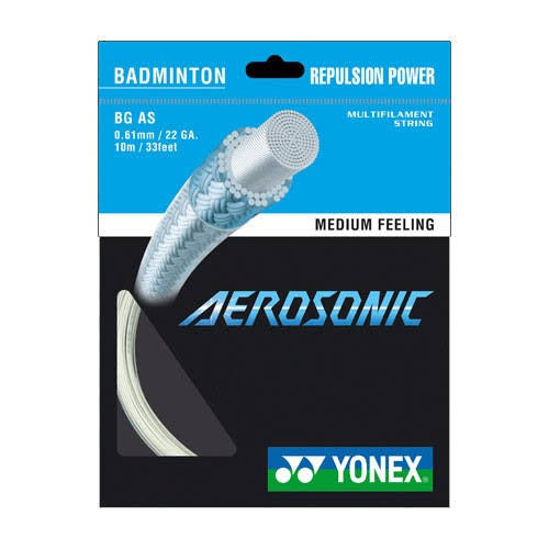 Yonex String Aerosonic White Single Pack 10M