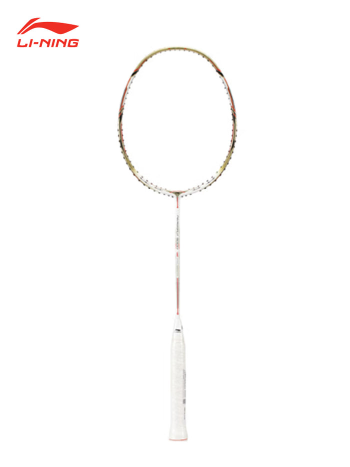 Li-Ning Aeronaut 9000 Badminton Racquet 4UG6 White/Gold