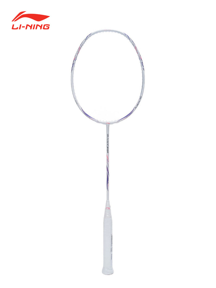 Li-Ning Axforce Cannon Light Badminton Racquet White (All Set)