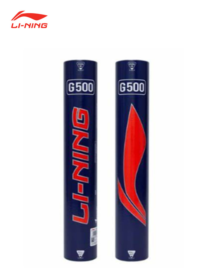 Li-Ning Shuttlecocks G500 Goose Feather One Dozen