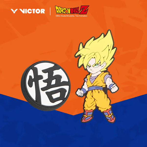 Victor X Dragon Ball Shoelace Charms Yellow/Gold PG4002DBZ EX