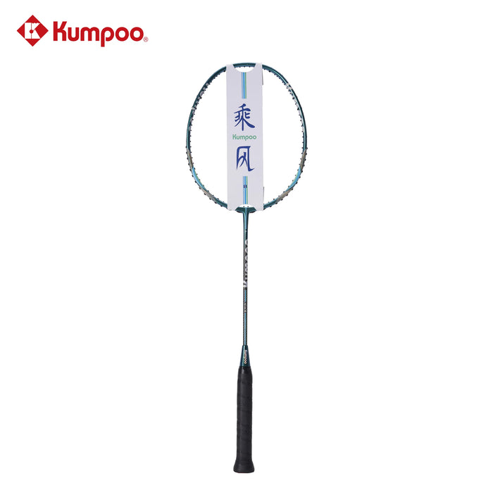Kumpoo RidetheWindS Badminton Racquet 4UG5 Blue (All Set)