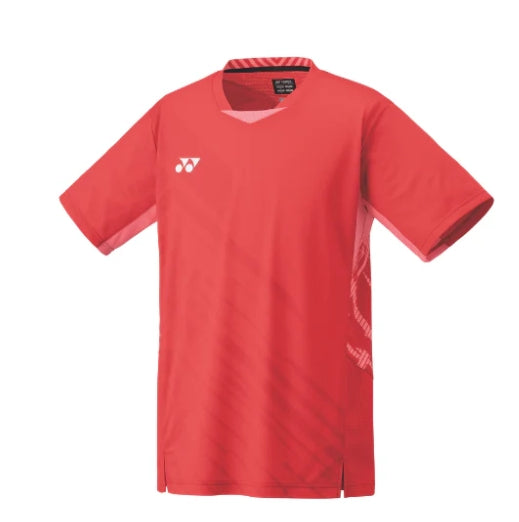 Yonex 2025 Men's Crew Neck Shirt 10642YX Tango Red