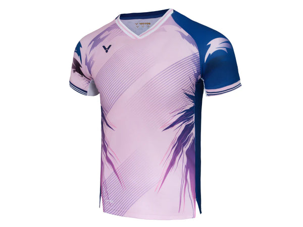 Victor Capsule Collection Unisex Game Shirt T-50007CPS IB Pink/Navy