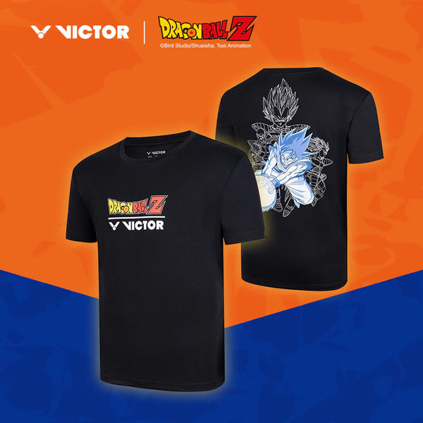 Victor X Dragon Ball Z Sports Shirt T-502DBZ Black UNISEX