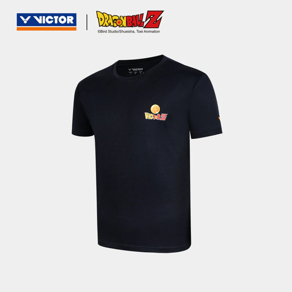 Victor X Dragon Ball Z Sports Shirt T-504DBZ Black UNISEX