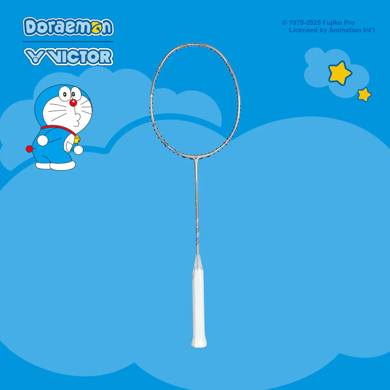 Victor X Doraemon Thruster DRM Badminton Racquet TK-DRM Charcoal Gray