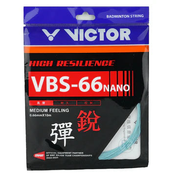 Victor String VBS 66 NANO Light Blue Single Pack 10M