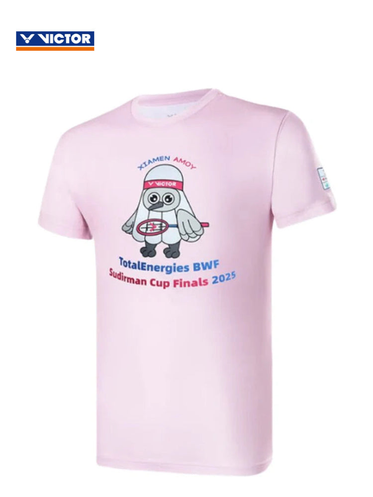 Victor 2025 Sudirman Cup Unisex T-Shirt T-SC2504 I Pink