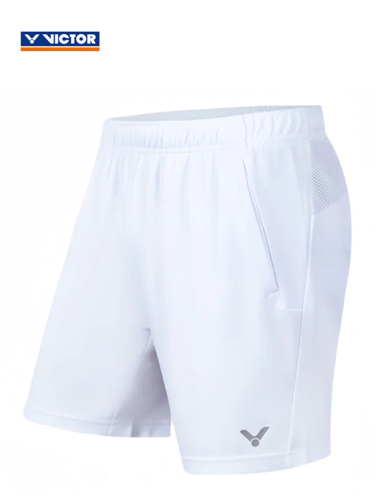 Victor Training Shorts Unisex R-50202 A White — badminton