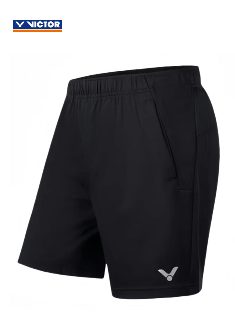 Victor Training Shorts Unisex R-50202 C Black — badminton