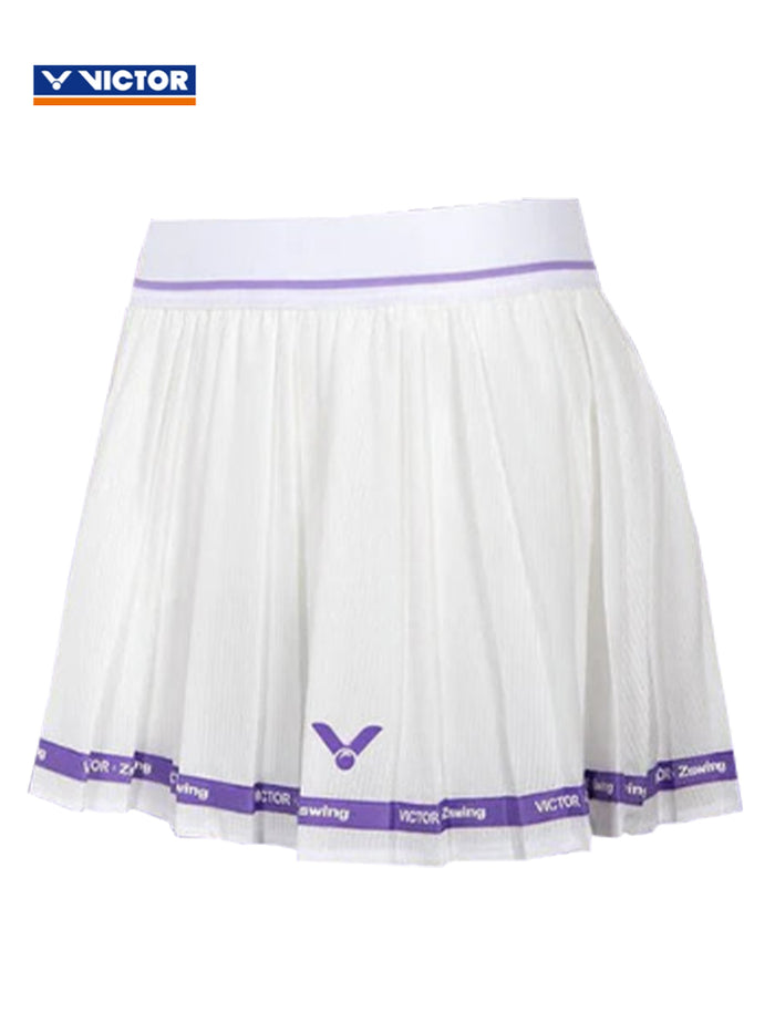 Victor x ZSW Women's Skirts K-503ZSW A White