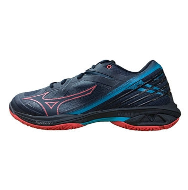 (Clearance) Mizuno Badminton Shoes Wave Claw 3 Salute/Hibiscus/Peacock Blue