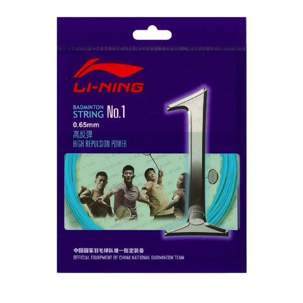 Li-Ning String No.1 High Repulsion Power Blue Coral Single Pack 10M