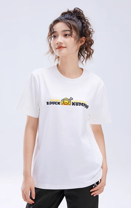 Kumpoo Apparel Unisex KKU-1036 B.DUCK T-Shirt White (See Size Chart)