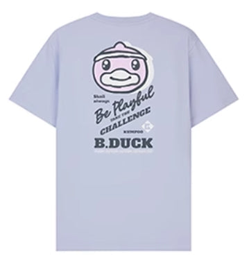Kumpoo Apparel Unisex KKU-1037 B.DUCK T-Shirt Purple (See Size Chart)