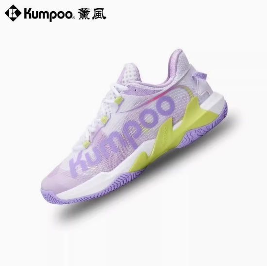 Kumpoo Badminton Shoes KH-G712 White/Purple