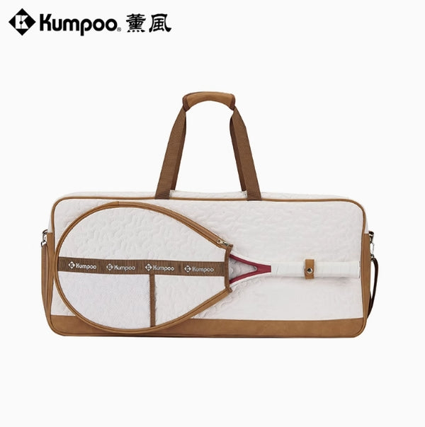 Kumpoo Tennis Bag KB-582 White/Brown