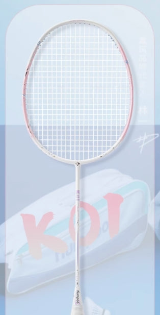 (Clearance) Kumpoo K01 Badminton Racquet 5UG6 PINK (All Set)