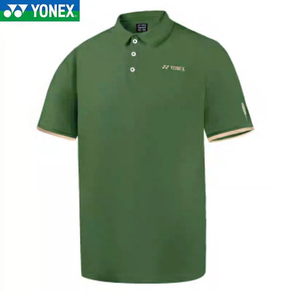 Yonex 2025 Nature Series Unisex Polo Shirt 10702EX Olive Green