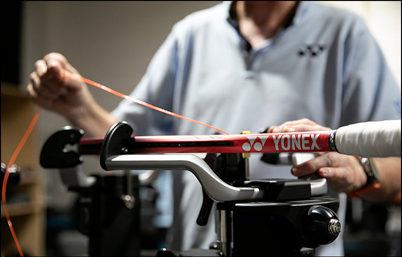 Professional
stringing service
