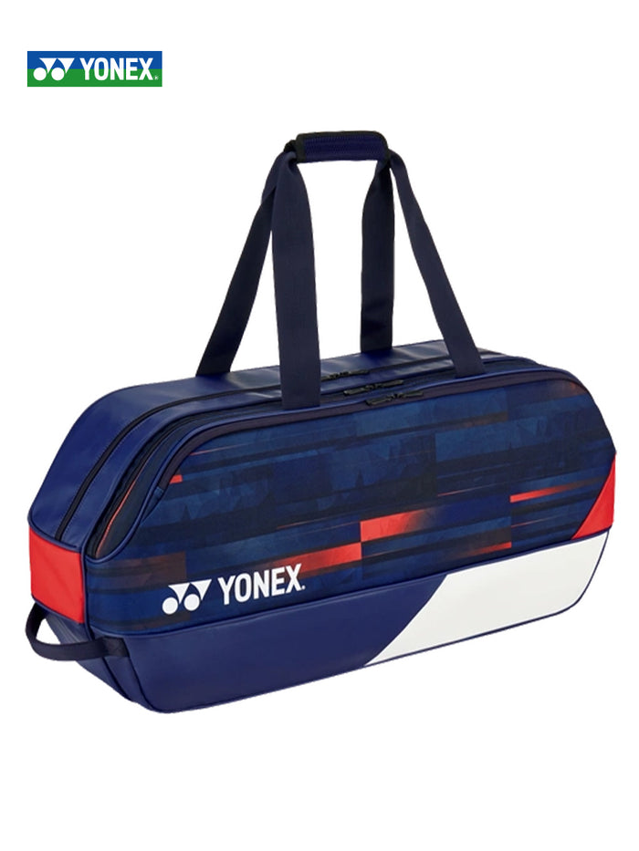 Yonex Limited Pro Racquet Bag (6pcs) BA31PAEX White/ Navy/ Red