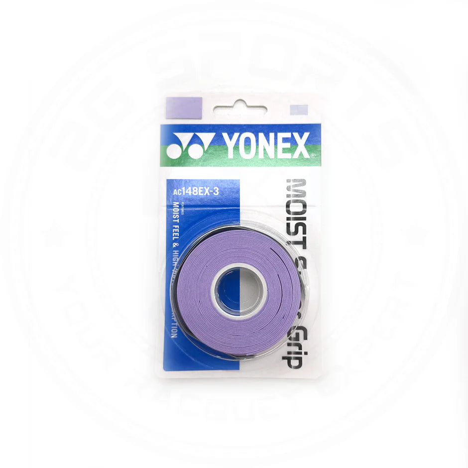 Yonex Moist Super Grip AC148-3EX Pack of 3