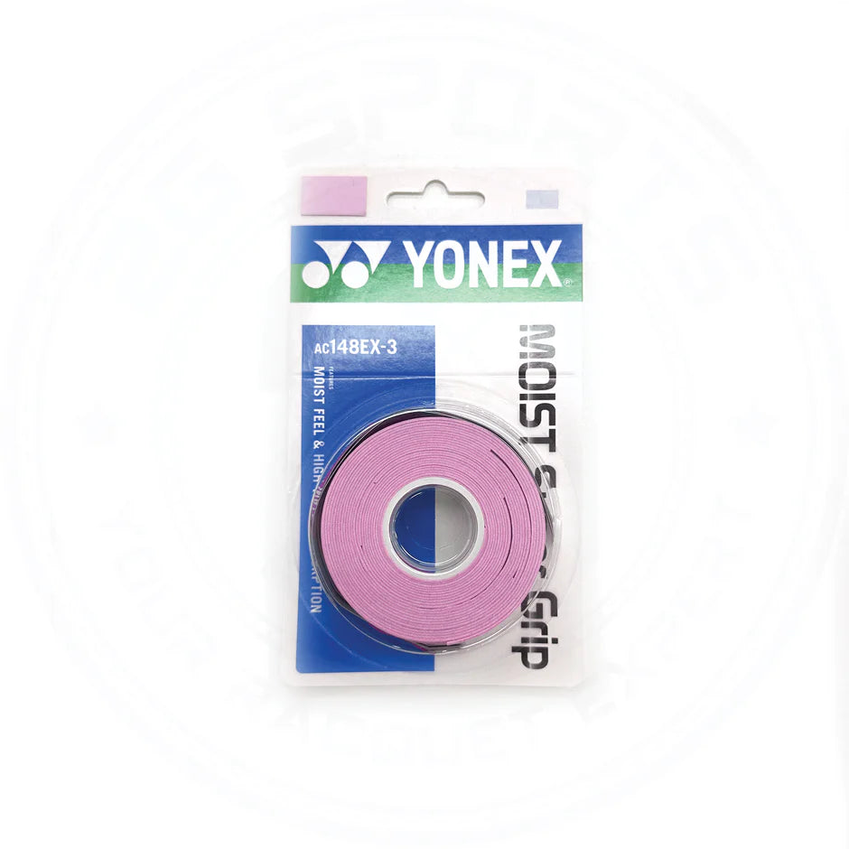 Yonex Moist Super Grip AC148-3EX Pack of 3