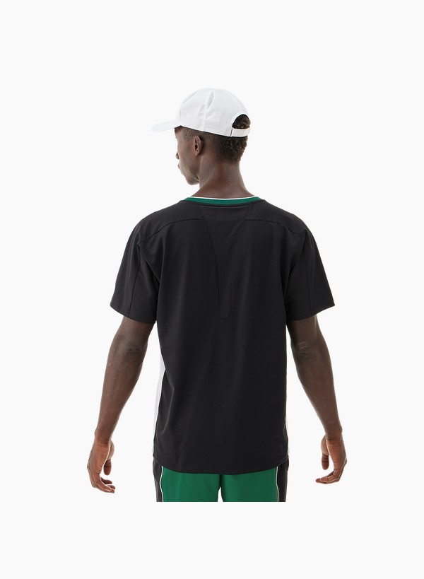 Yonex 2025 Mens Crew Neck Shirt 10627EX Black