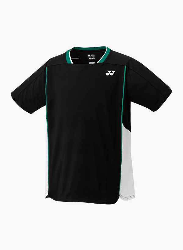 Yonex 2025 Mens Crew Neck Shirt 10627EX Black
