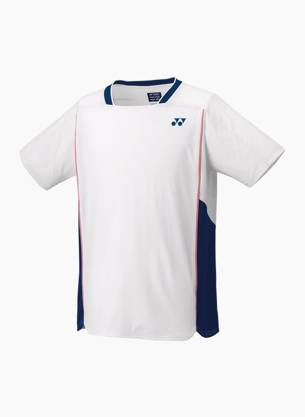 Yonex 2025 Mens Crew Neck Shirt 10627EX White