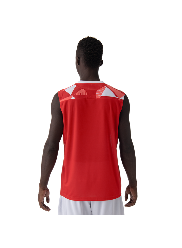 Yonex 2025 Men's Sleeveless Top 10636EX Tango Red