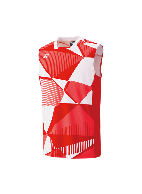 Yonex 2025 Men's Sleeveless Top 10636EX Tango Red