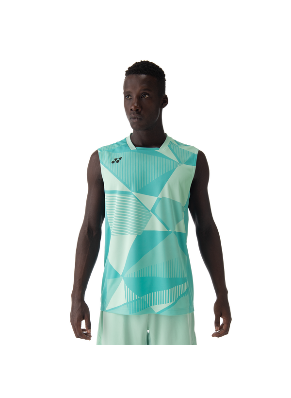 Yonex 2025 Men's Sleeveless Top 10636EX Clear Mint