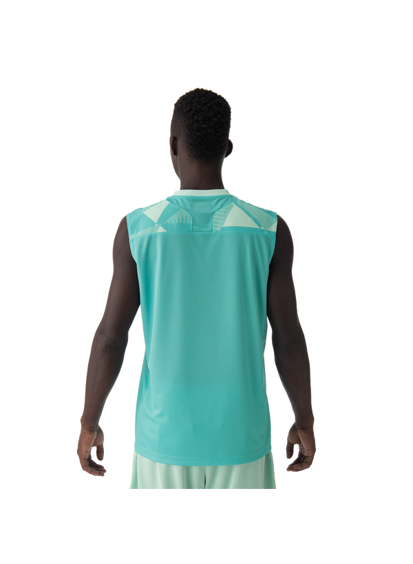 Yonex 2025 Men's Sleeveless Top 10636EX Clear Mint