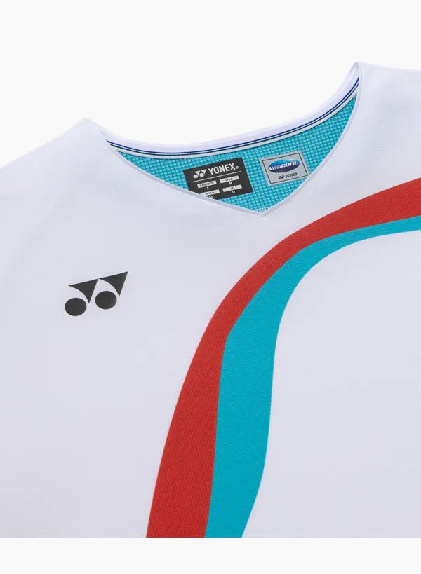 Yonex 2026 Mens Crew Neck Shirt 10717EX WHITE